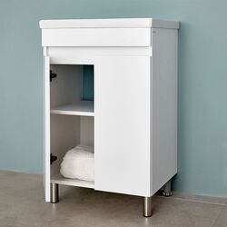 Dulap sub lavoar Bayro Trend Duo Soft 550 with legs (White) Thumb