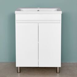 Dulap sub lavoar Bayro Trend Duo Soft 650 with legs (White)