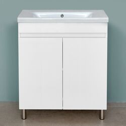 Dulap sub lavoar Bayro Trend Duo Soft 800 with legs (White)