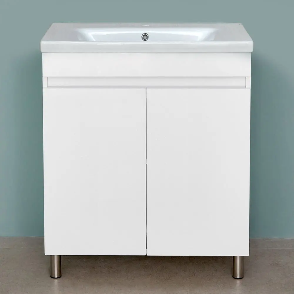 Dulap sub lavoar Bayro Trend Duo Soft 800 with legs (White)