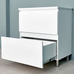 Dulap sub lavoar Bayro Trend Soft 800 (White) Thumb