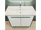 Dulap sub lavoar Bayro Venus Neon 800 (Chicago Dark Concrete/White)