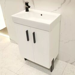 Dulap sub lavoar Bayro Vision 550 (White Matte) Thumb