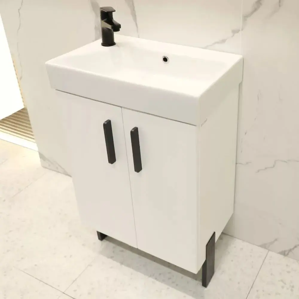 Dulap sub lavoar Bayro Vision 550 (White Matte)