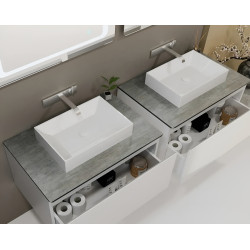 Dulap sub lavoar Bayro Wings 700 (White) Thumb