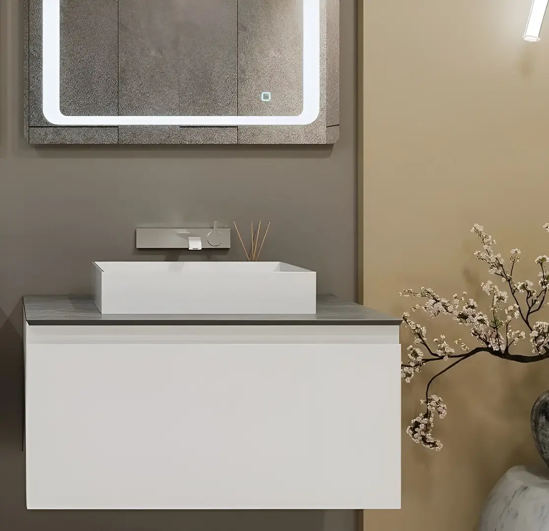 Dulap sub lavoar Bayro Wings 900 (White)