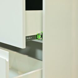 Шкаф под умывальник напольный Bayro Studio Argo 600 (White Matte) Thumb