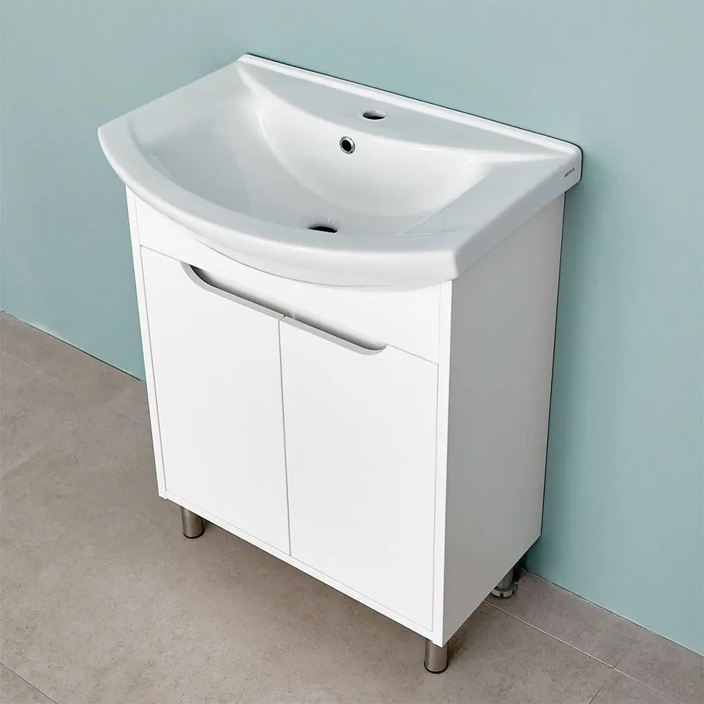 Dulap sub lavoar de podea Bayro Venus Pro Zenon 650 (White)