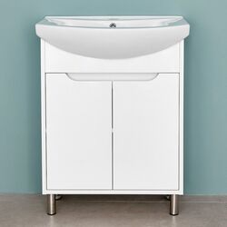 Dulap sub lavoar de podea Bayro Venus Pro Zenon 650 (White)