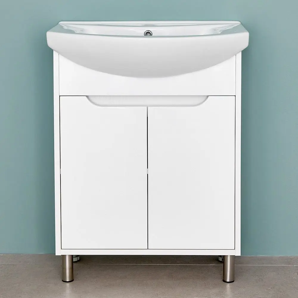 Dulap sub lavoar de podea Bayro Venus Pro Zenon 650 (White)