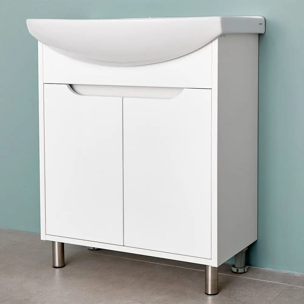 Dulap sub lavoar de podea Bayro Venus Pro Zenon 750 (White)