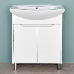 Dulap sub lavoar de podea Bayro Venus Pro Zenon 750 (White)