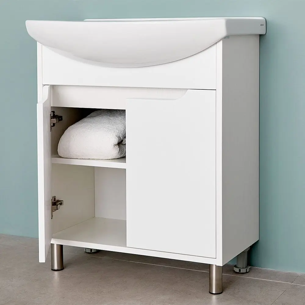 Dulap sub lavoar de podea Bayro Venus Pro Zenon 750 (White)