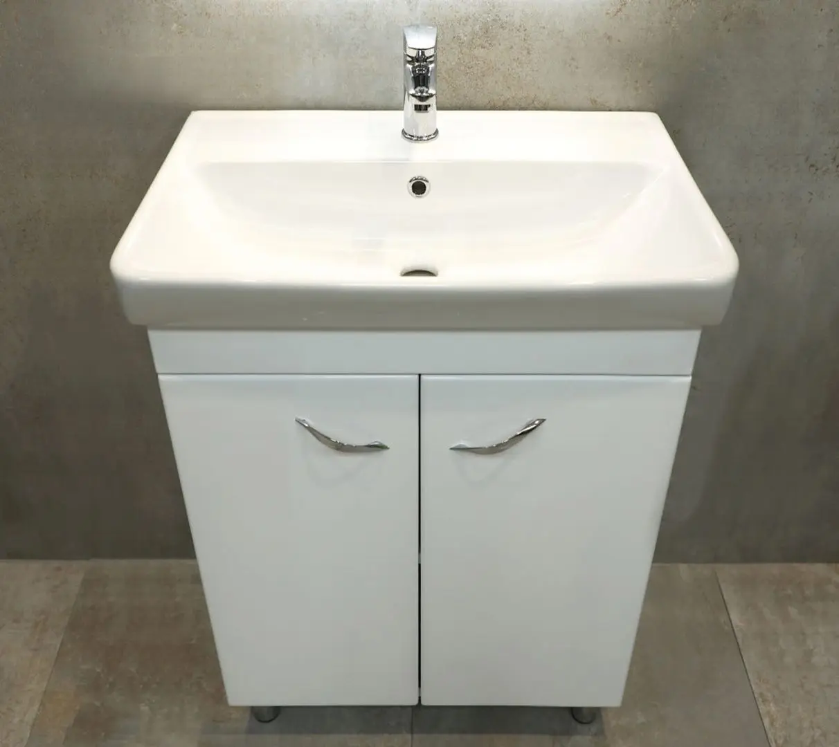 Dulap sub lavoar Bayro Dalas Neon 600 (White)