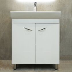 Dulap sub lavoar Bayro Dalas Neon 600 (White)