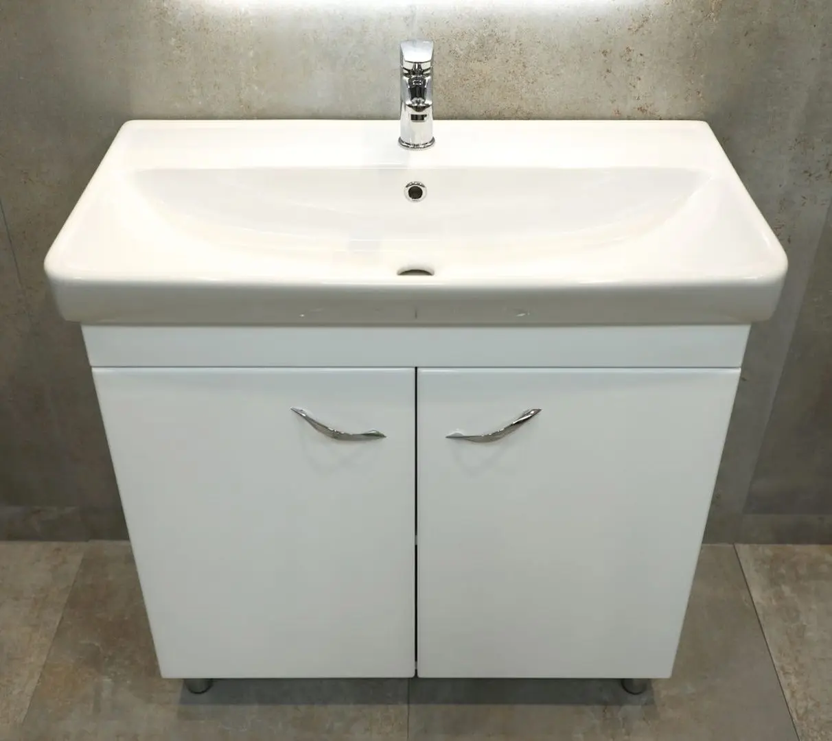 Dulap sub lavoar Bayro Dalas Neon 800 (White)