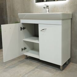 Dulap sub lavoar Bayro Dalas Neon 800 (White) Thumb