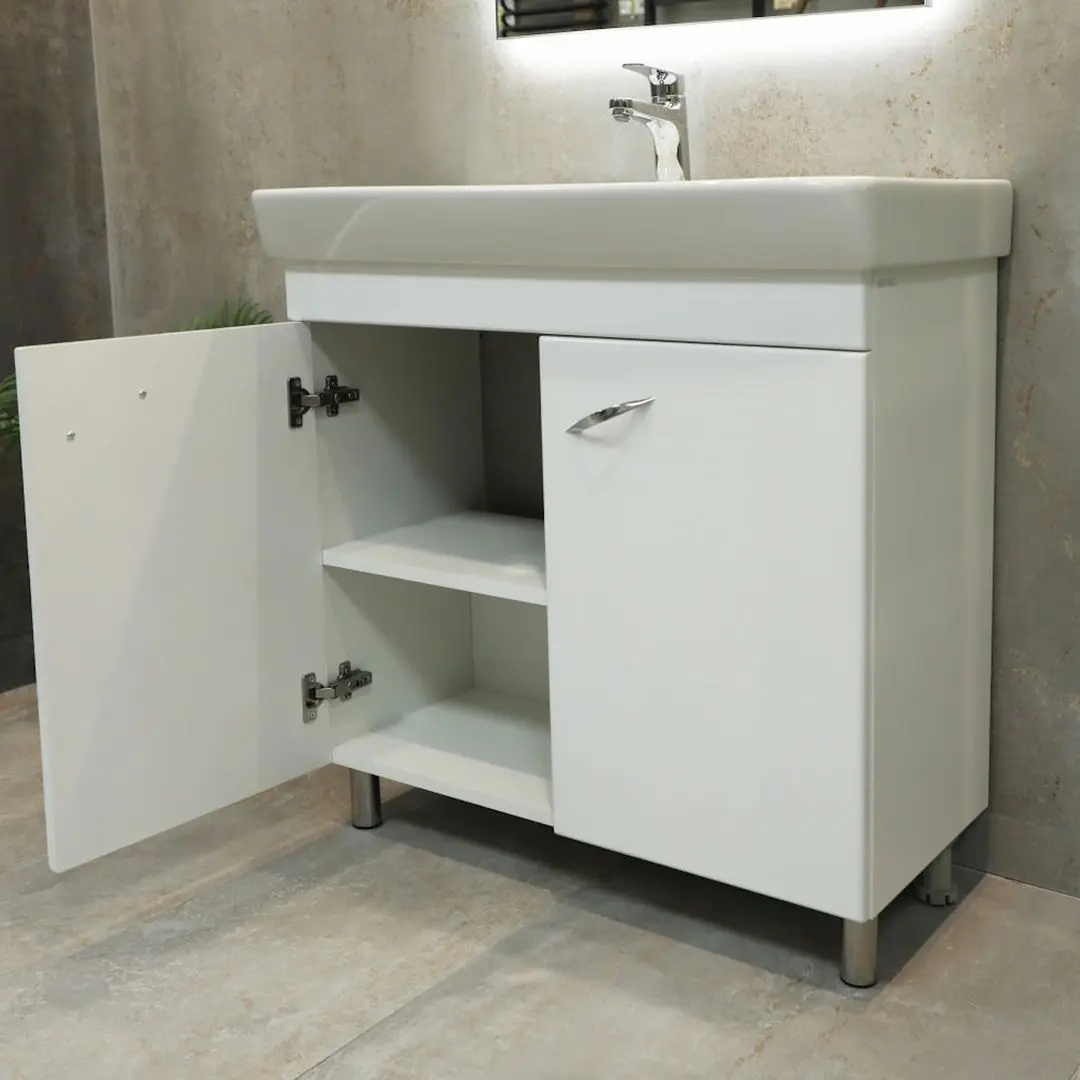 Dulap sub lavoar Bayro Dalas Neon 800 (White)