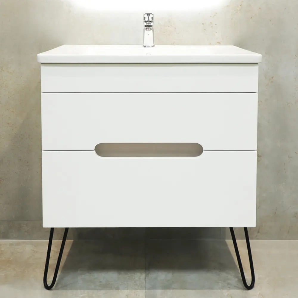 Dulap sub lavoar Bayro Etna 700 (White Matte)