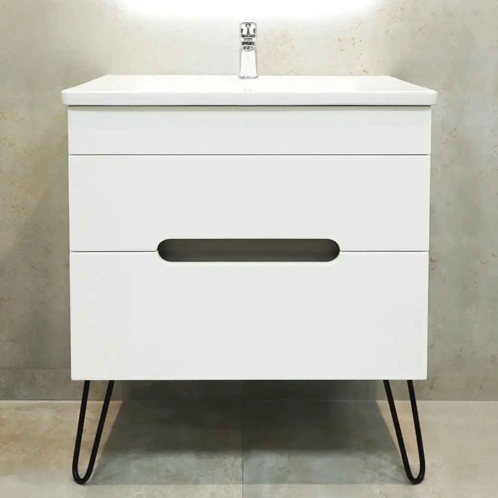 Dulap sub lavoar Bayro Etna 700 (White Matte)