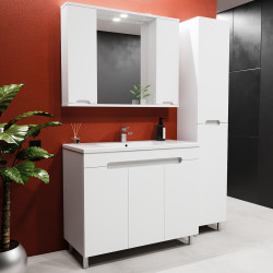 Dulap sub lavoar Bayro Etna Duo 1000 (White Matte) Thumb