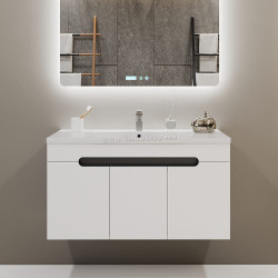 Tumba sub lavoar Bayro Etna Duo 1000 (White Matte)