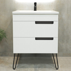 Dulap sub lavoar Bayro Positano 700 (White Matte) Thumb