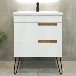 Dulap sub lavoar Bayro Positano 700 (White Matte) Thumb