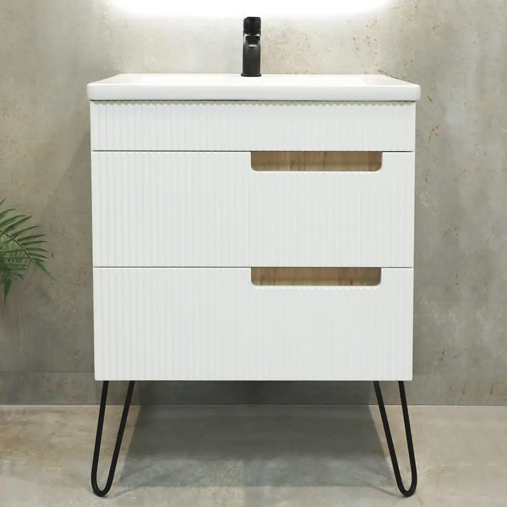 Dulap sub lavoar Bayro Positano 700 (White Matte)