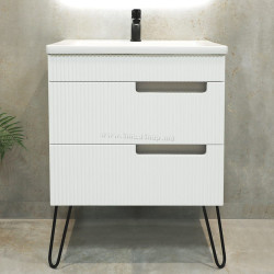 Dulap sub lavoar Bayro Positano 700 (White Matte)