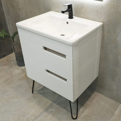 Dulap sub lavoar Bayro Positano 700 (White Matte) Thumb