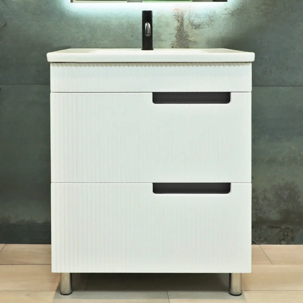 Dulap sub lavoar Bayro Positano 700 (White Matte)