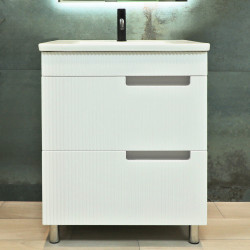 Dulap sub lavoar Bayro Positano 700 (White Matte) Thumb