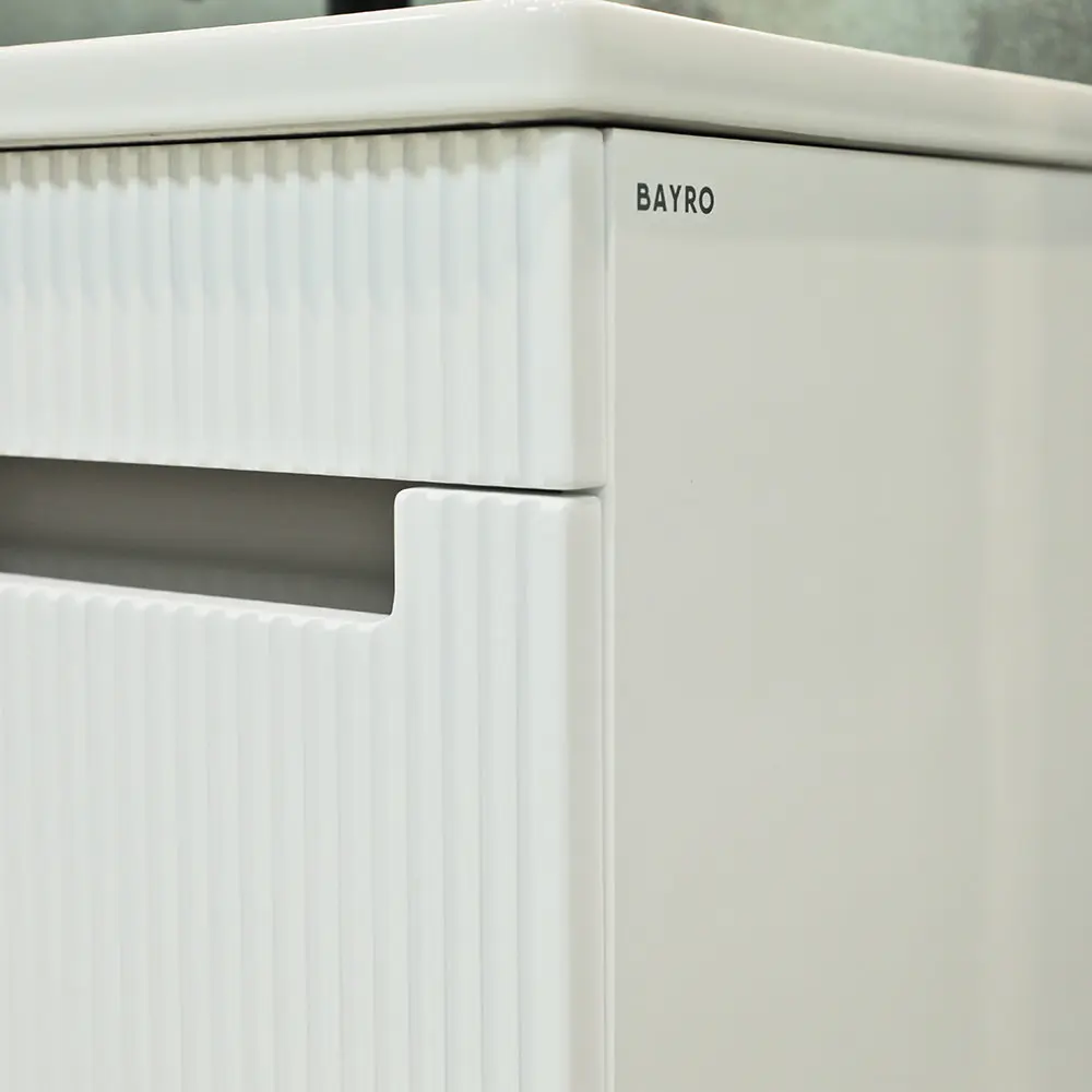 Dulap sub lavoar Bayro Positano 700 (White Matte)