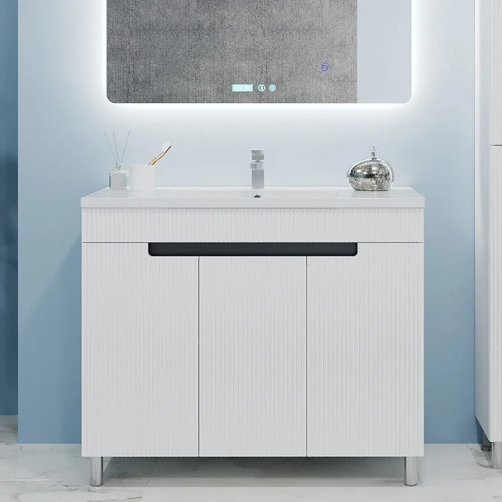 Тумба под умывальник Bayro Positano Duo 1000 (White Matte) - 2