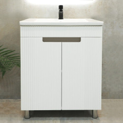 Dulap sub lavoar Bayro Positano Duo 700 (White Matte) Thumb
