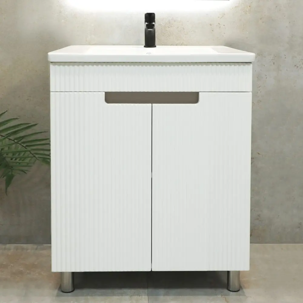 Dulap sub lavoar Bayro Positano Duo 700 (White Matte)