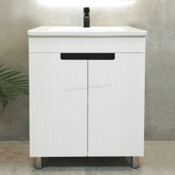 Dulap sub lavoar Bayro Positano Duo 700 (White Matte)