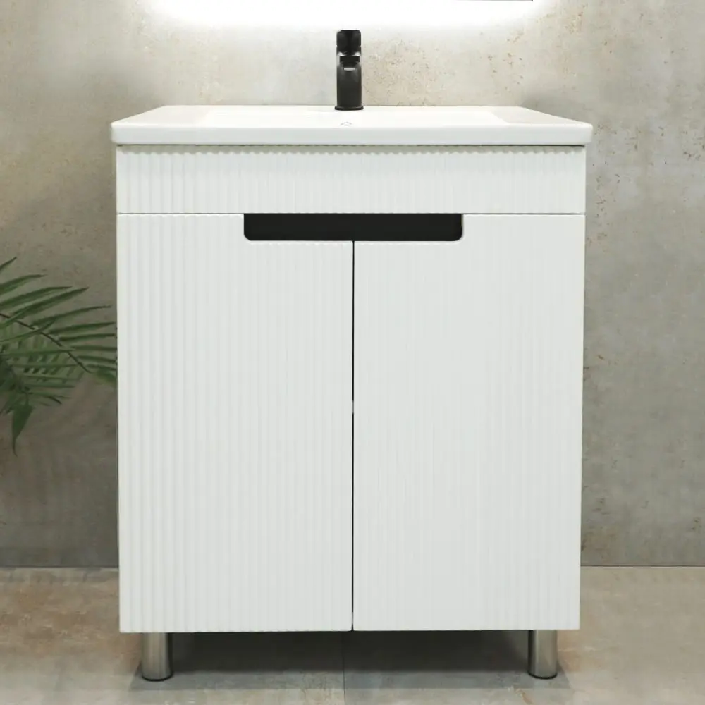 Dulap sub lavoar Bayro Positano Duo 700 (White Matte)