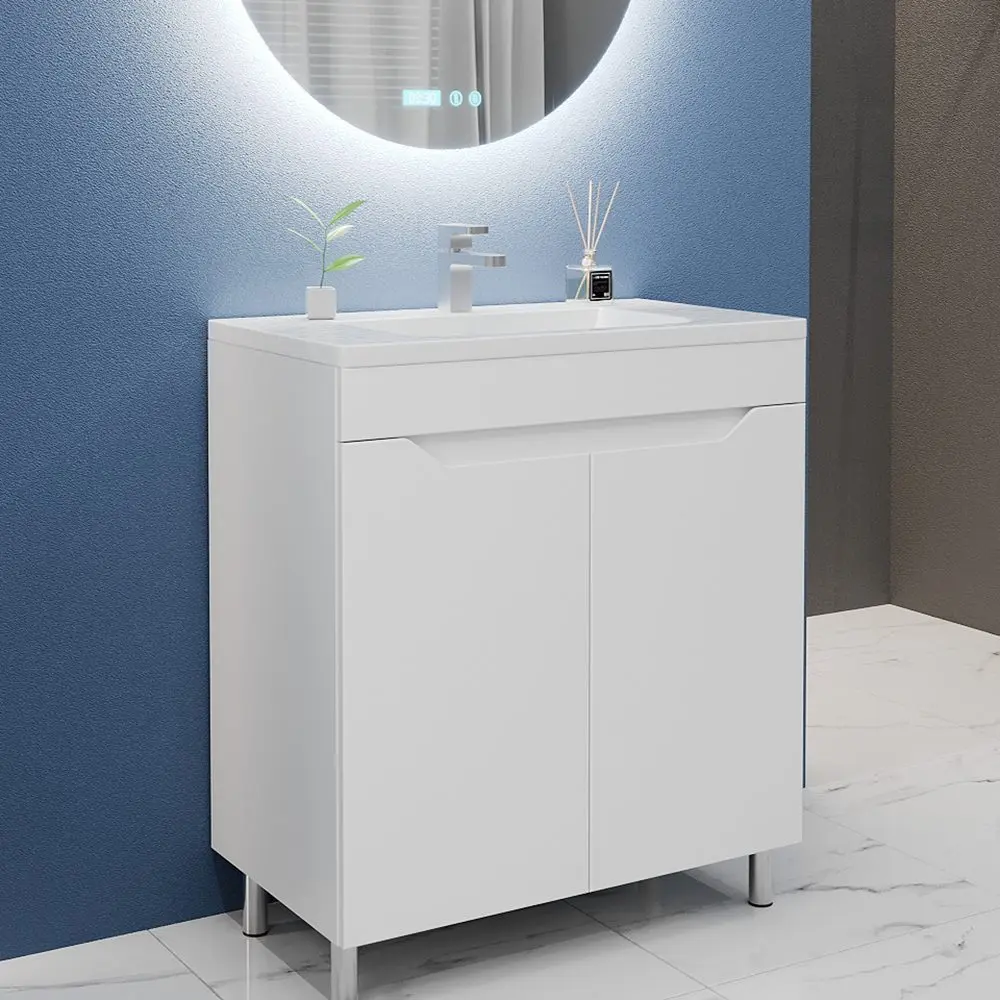 Tumba sub lavoar Bayro Selena 600 (White Matte) - 2