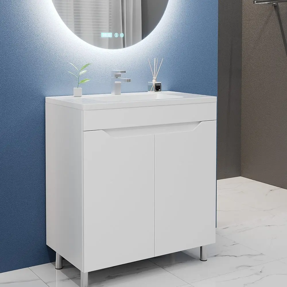 Tumba sub lavoar Bayro Selena 700 (White Matte) - 2