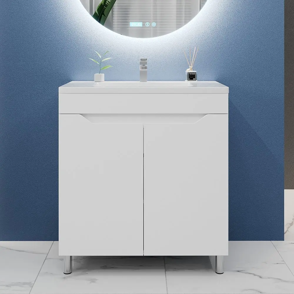 Tumba sub lavoar Bayro Selena 700 (White Matte)