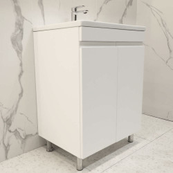 Dulap sub lavoar Bayro Studio Duo 700 (White Matte) Thumb