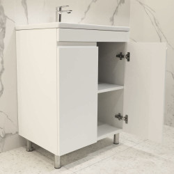 Dulap sub lavoar Bayro Studio Duo 700 (White Matte) Thumb