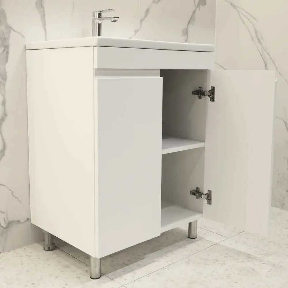 Dulap sub lavoar Bayro Studio Duo 700 (White Matte)