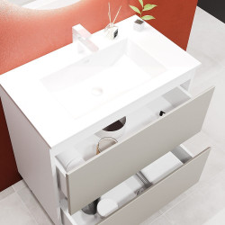 Tumba sub lavoar Bayro Wings 1000 (Light Grey/White) Thumb