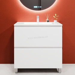 Тумба под умывальник Bayro Wings 1000 (White Matte)