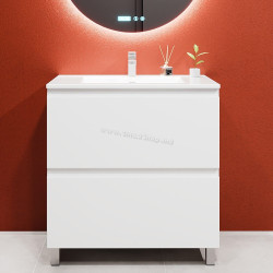 Тумба под умывальник Bayro Wings 800 (White Matte)