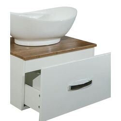 Set dulap cu lavoar Daphne (White/Brown) Thumb