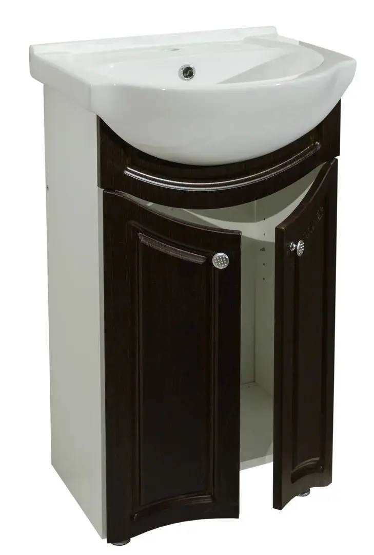 Set dulap cu lavoar Fluture (White/Wenge) - 3